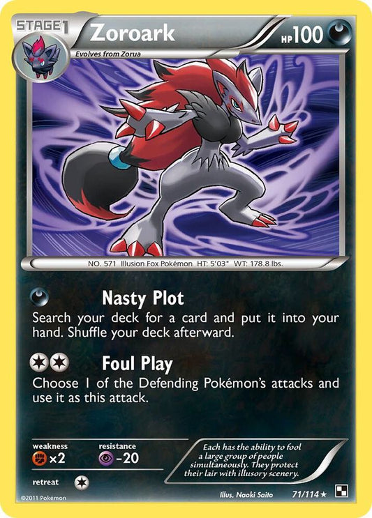 Zoroark | Black and White #71/114