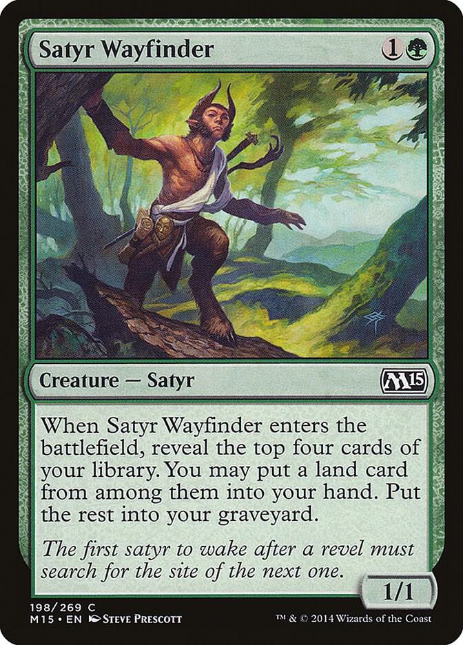 Satyr Wayfinder | Magic 2015 (M15) #198