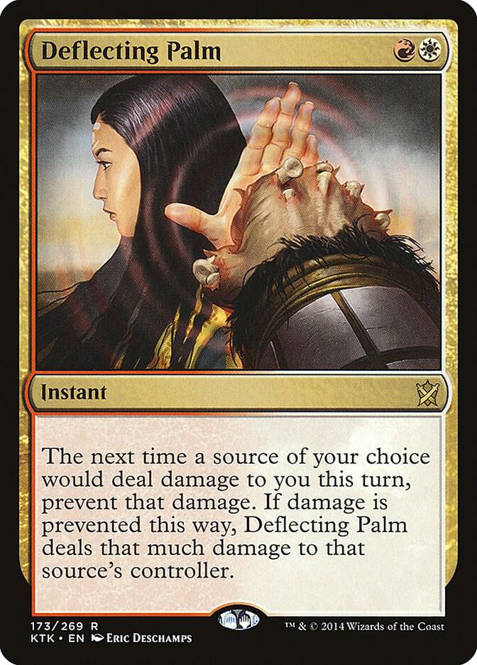 Deflecting Palm | Khans of Tarkir #173