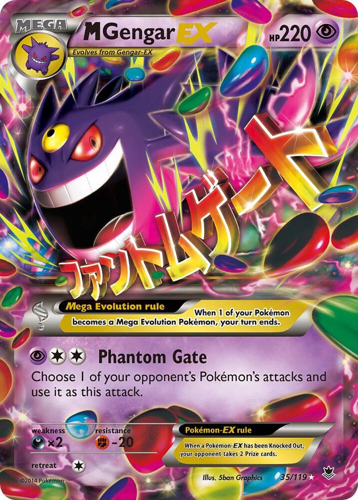 M Gengar EX | XY - Phantom Forces #35/119