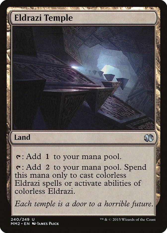 Eldrazi Temple | Modern Masters 2015 #240