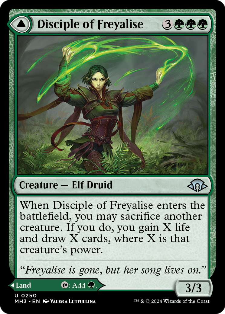 Disciple of Freyalise // Garden of Freyalise | Modern Horizons 3 #250