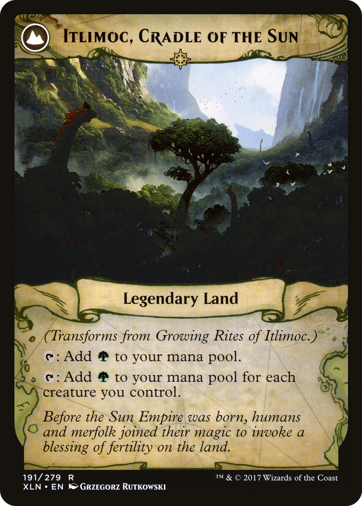 Growing Rites of Itlimoc // Itlimoc, Cradle of the Sun | Ixalan #191