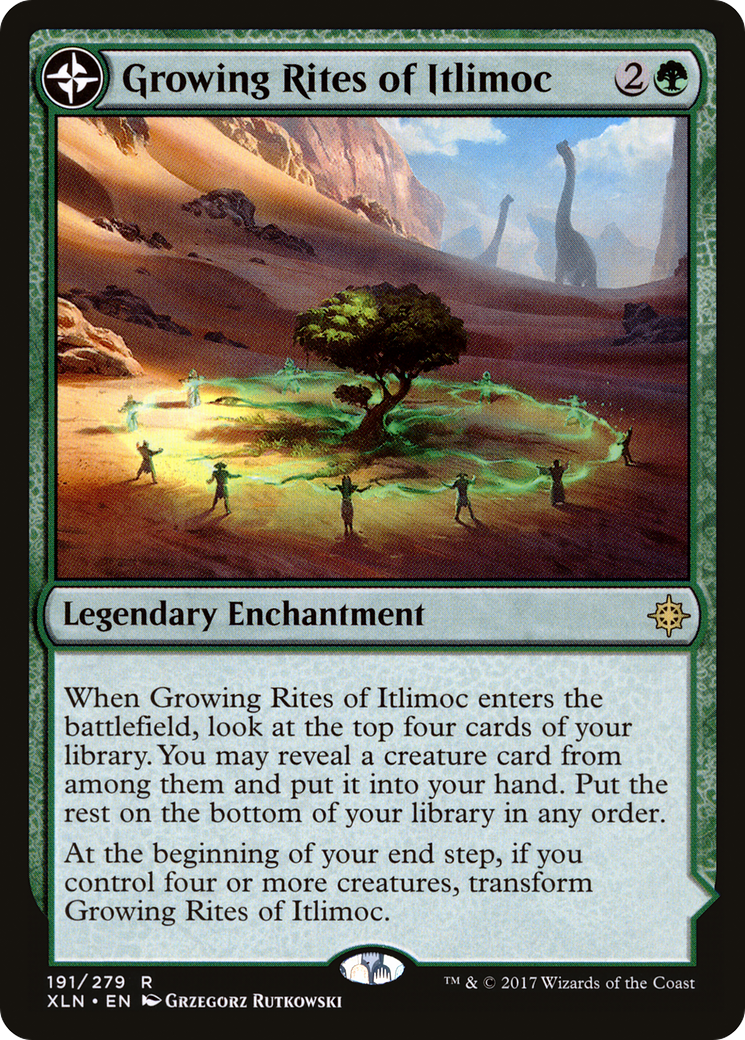 Growing Rites of Itlimoc // Itlimoc, Cradle of the Sun | Ixalan #191