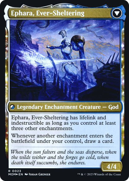 Invasion of Theros // Ephara, Ever-Sheltering | Prerelease Cards #23
