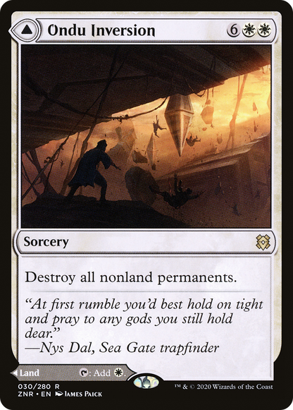 Ondu Inversion // Ondu Skyruins | Zendikar Rising #30