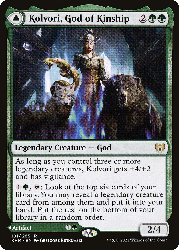 Kolvori, God of Kinship // The Ringhart Crest | Kaldheim #181