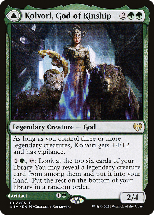 Kolvori, God of Kinship // The Ringhart Crest | Kaldheim #181