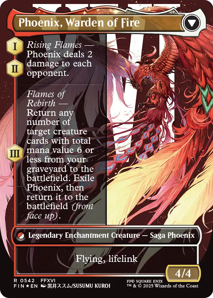 Joshua, Phoenix's Dominant // Phoenix, Warden of Fire | FINAL FANTASY #542