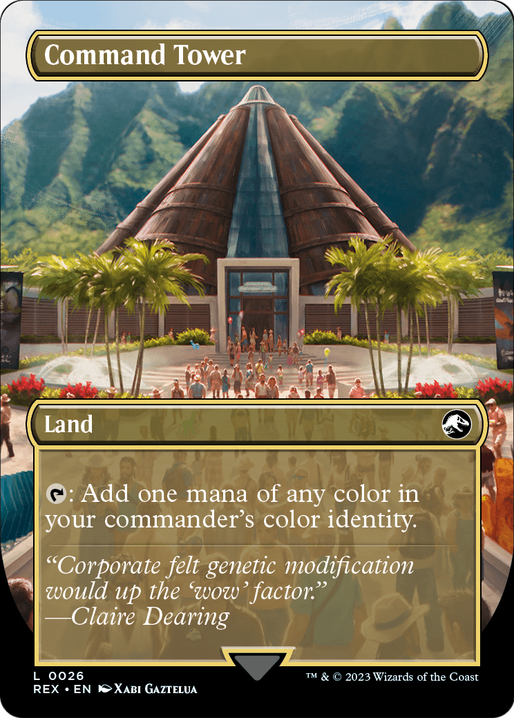 Command Tower // Command Tower | Universes Beyond: Jurassic World Collection #26