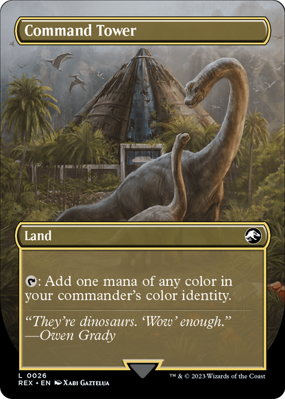 Command Tower // Command Tower | Universes Beyond: Jurassic World Collection #26