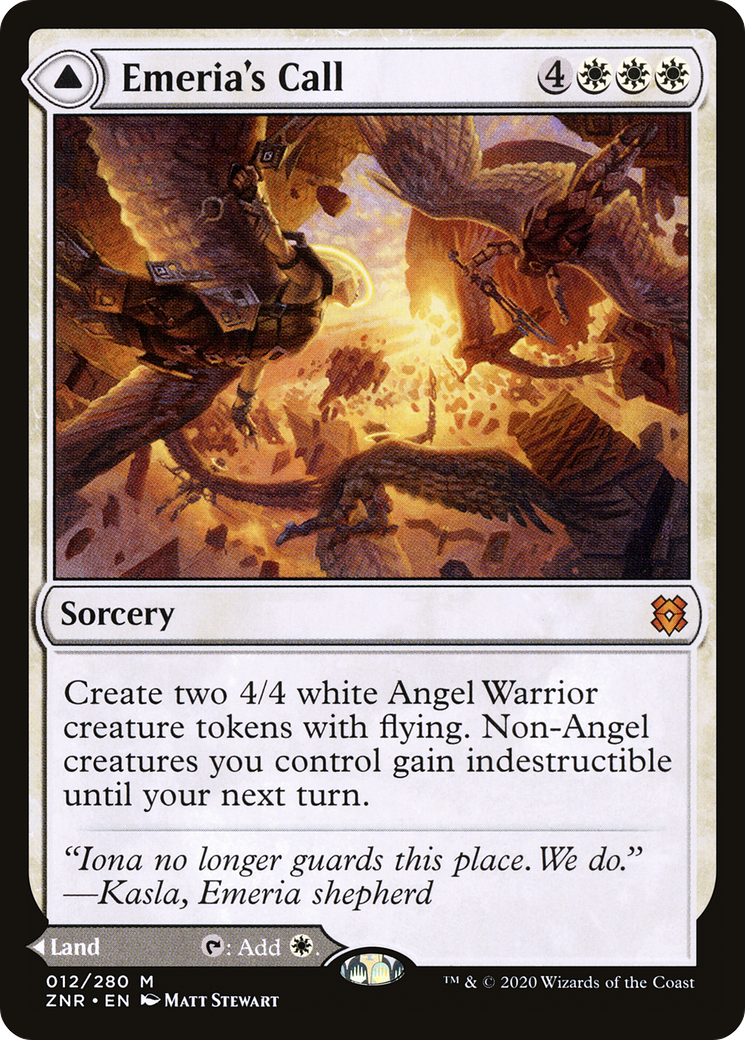 Emeria's Call // Emeria, Shattered Skyclave | Zendikar Rising #12