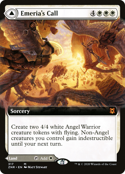 Emeria's Call // Emeria, Shattered Skyclave | Zendikar Rising #317