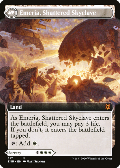 Emeria's Call // Emeria, Shattered Skyclave | Zendikar Rising #317
