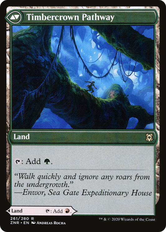 Cragcrown Pathway // Timbercrown Pathway | Zendikar Rising #261