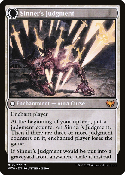 Faithbound Judge // Sinner's Judgment | Innistrad: Crimson Vow #12