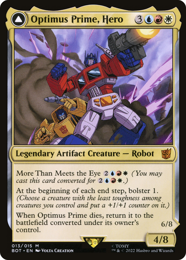 Optimus Prime, Hero // Optimus Prime, Autobot Leader | Universes Beyond: Transformers #13