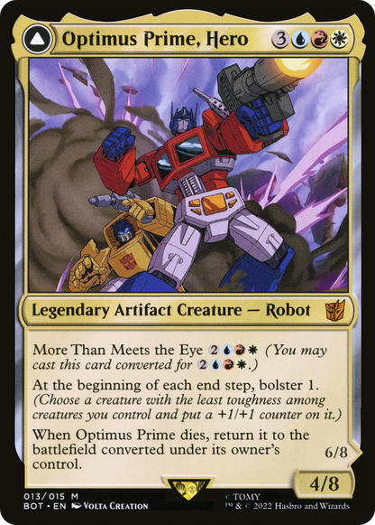 Optimus Prime, Hero // Optimus Prime, Autobot Leader | Universes Beyond: Transformers #13