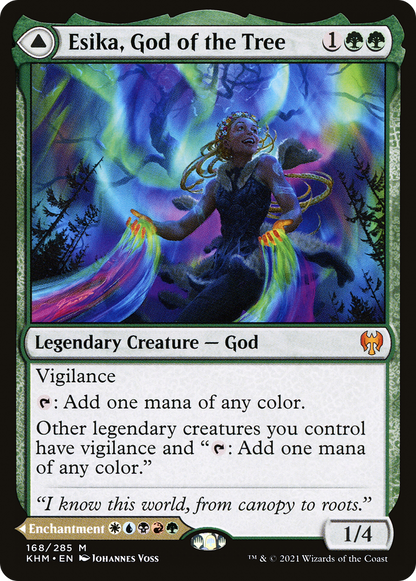 Esika, God of the Tree // The Prismatic Bridge | Kaldheim #168