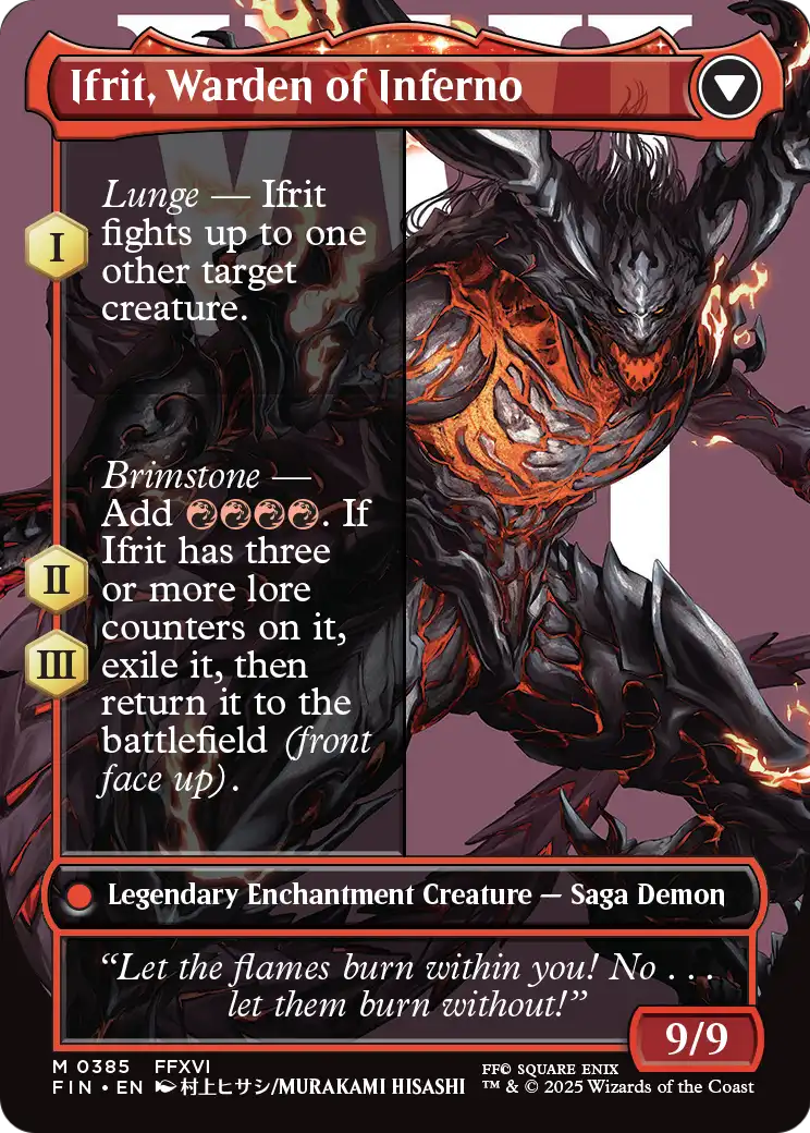 Clive, Ifrit's Dominant // Ifrit, Warden of Inferno | FINAL FANTASY #385
