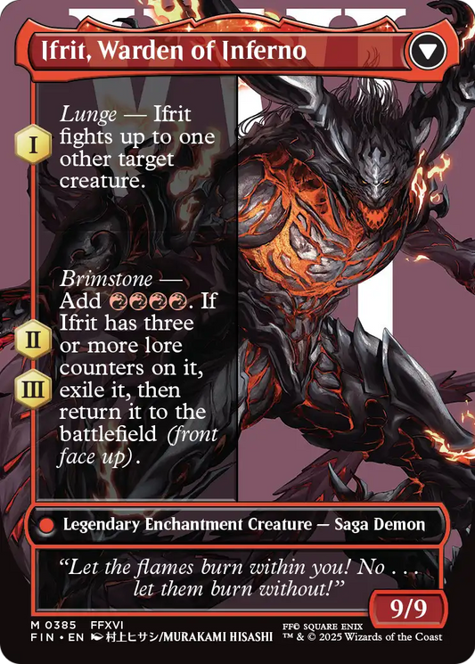 Clive, Ifrit's Dominant // Ifrit, Warden of Inferno | FINAL FANTASY #385